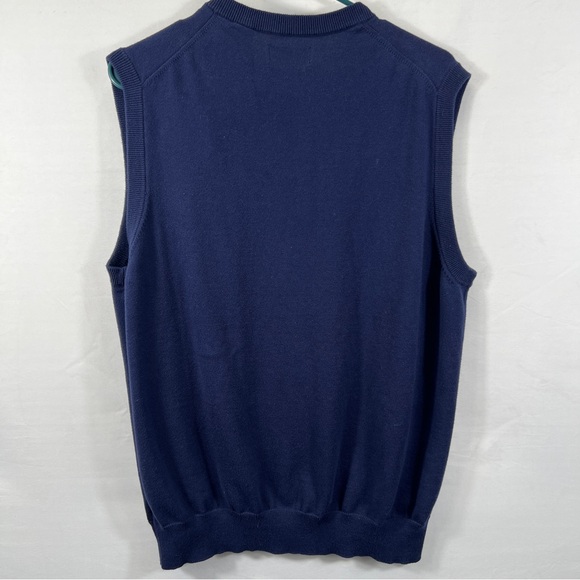 Chaps Navy Blue Men's Sweater Vest 0859 - Picture 3 of 7